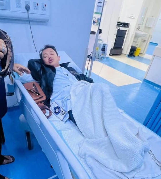 Ustaz Mad Kecik masuk hospital