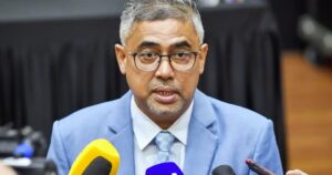 Who let the suspended man in?