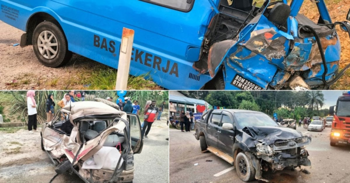 Woman, son killed in three-vehicle accident