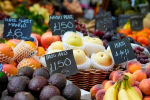 World food prices dip as falls in sugar and dairy offset new high for meat