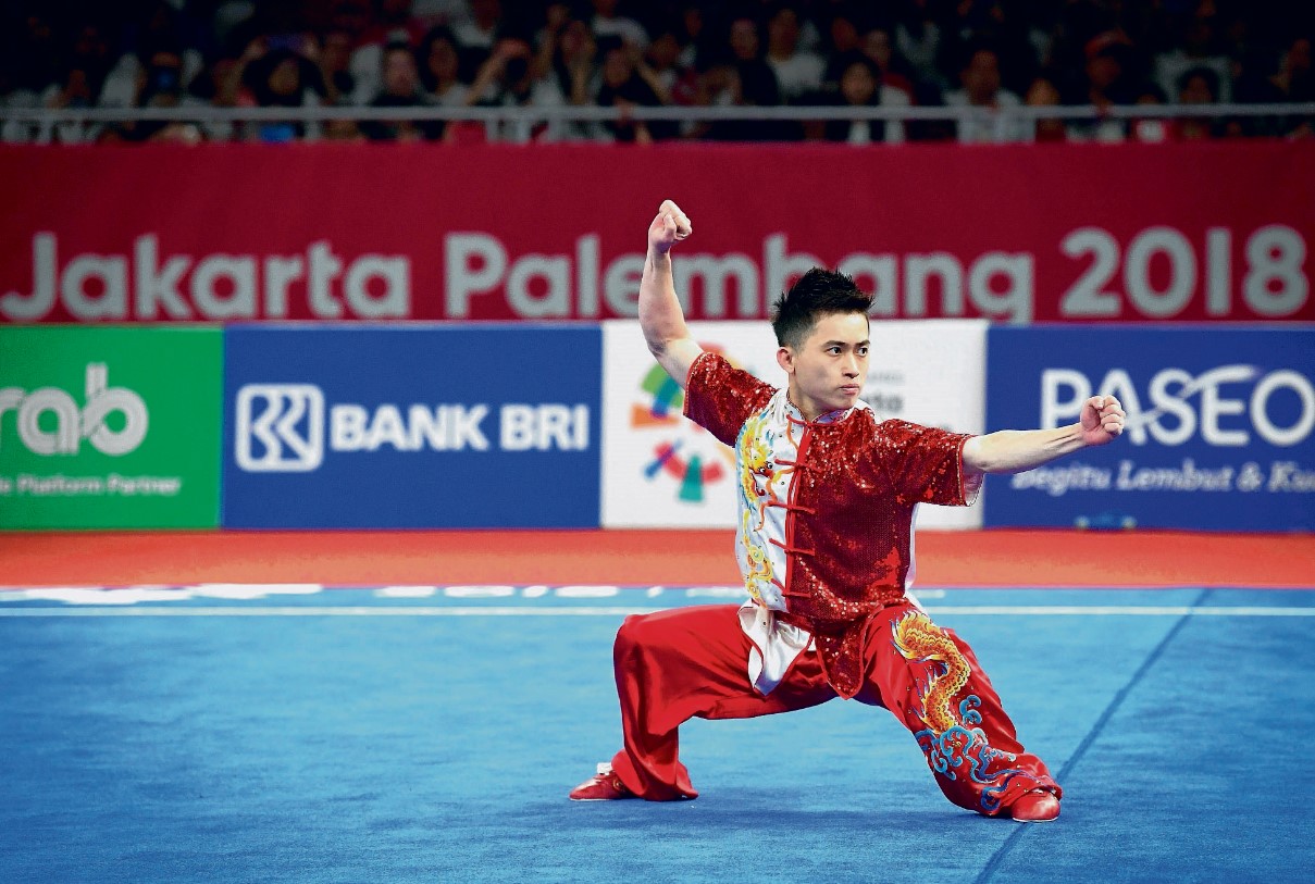 Wushu sedia gegar Bangkok