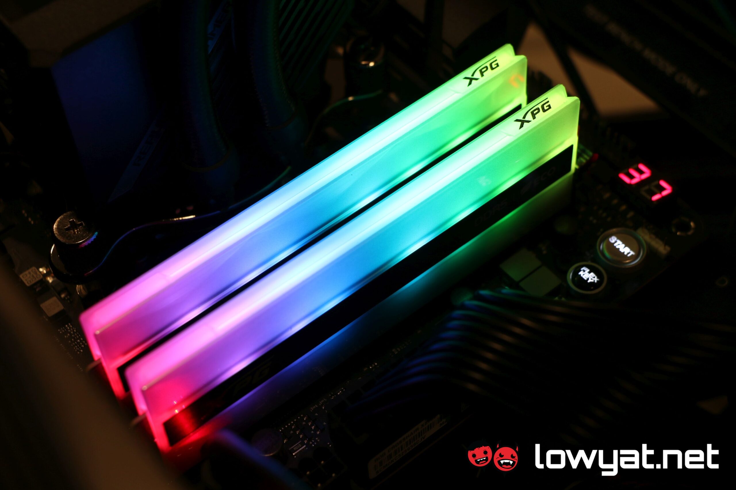 XPG Lancer Neon RGB DDR5-6400 Lightning Review: Mesmerising Memory Kit