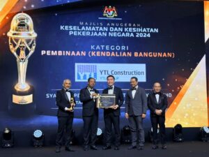 YTL Construction terima anugerah cemerlang keselamatan, kesihatan pekerjaan kebangsaan 2025