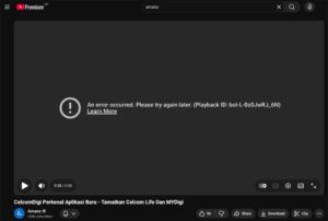 YouTube dan YouTube Music Mengalami Gangguan – Jutaan Terjejas