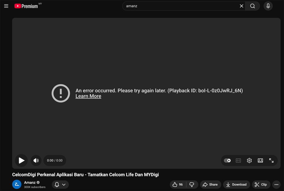 YouTube dan YouTube Music Mengalami Gangguan – Jutaan Terjejas
