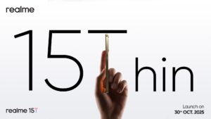 realme 15T teaser