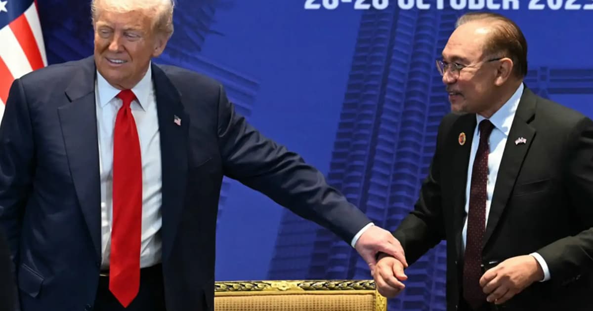 ‘I was in prison, and you almost got there’, Anwar tells Trump in jest