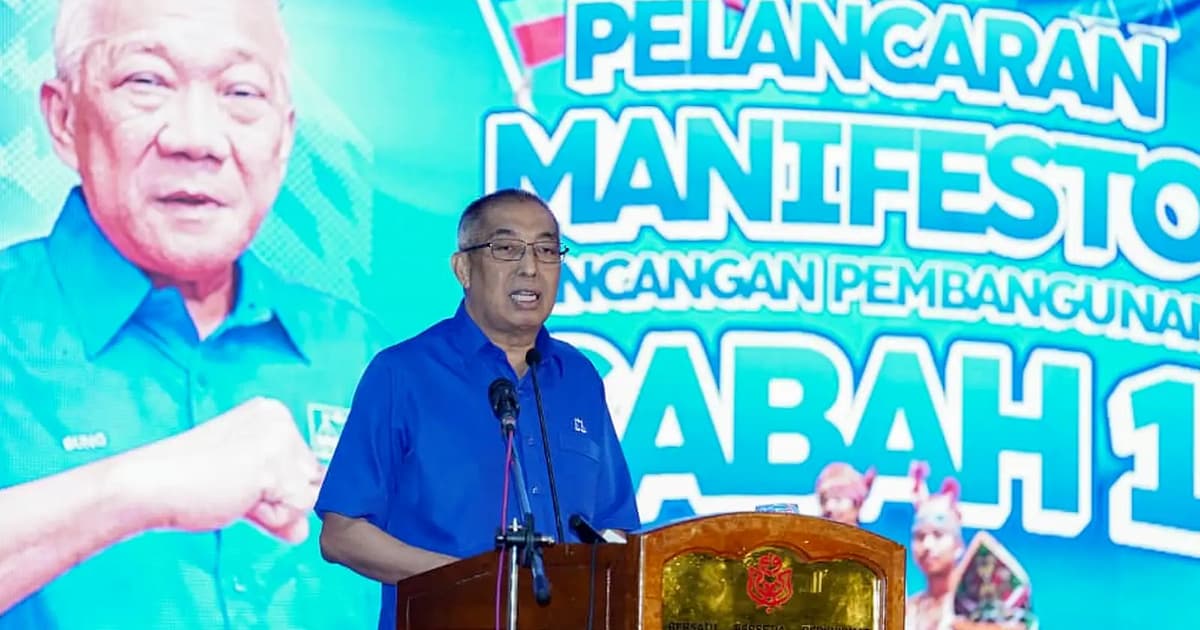 15,000 homes a year, new airport, wealth fund among key pledges in BN’s Sabah manifesto