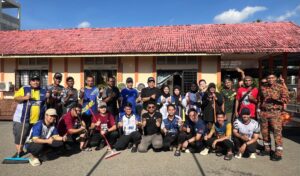 300 pelajar Unimap 'korban' cuti semester bantu mangsa banjir