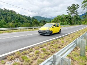 3000 penduduk lega jalan runtuh siap dibaikpulih
