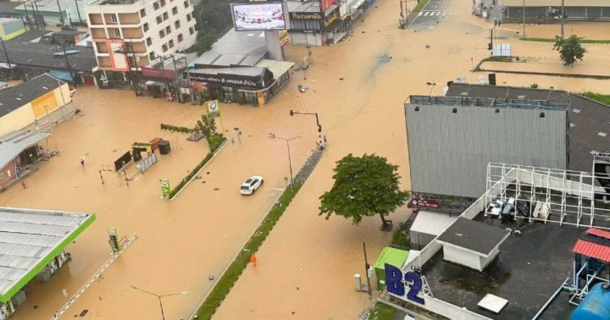 4,000 Malaysian tourists stuck in hotels and roads amid Thailand floods