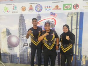 Aina cipta kenangan manis, raih perak acara shooting