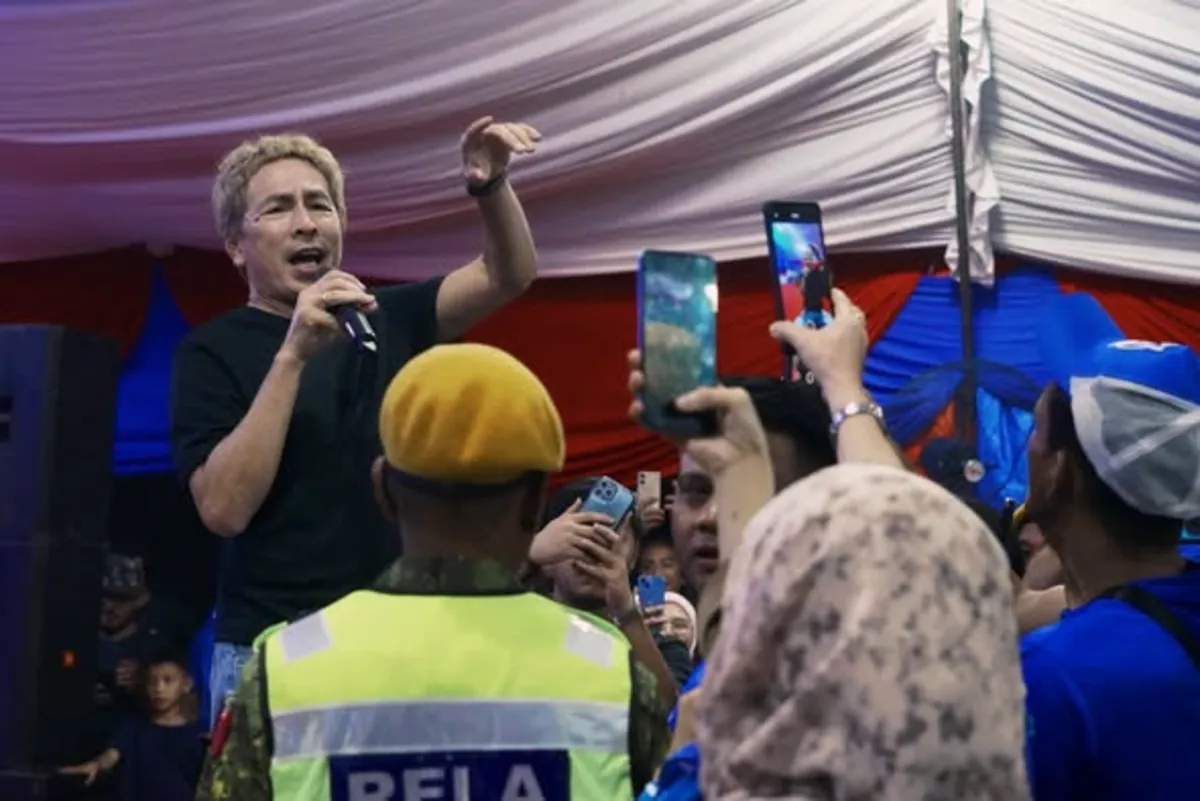 Amy Search rocks Lamag in BN's unique election campaign