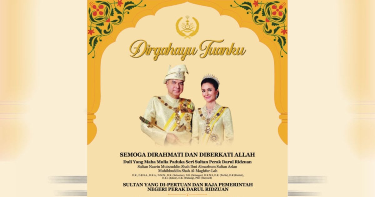 Anwar conveys birthday wishes to Sultan Nazrin