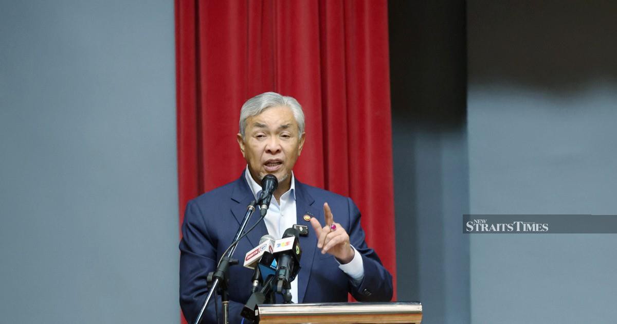 BN 95pct done with seat talks ahead of Sabah GE - Zahid