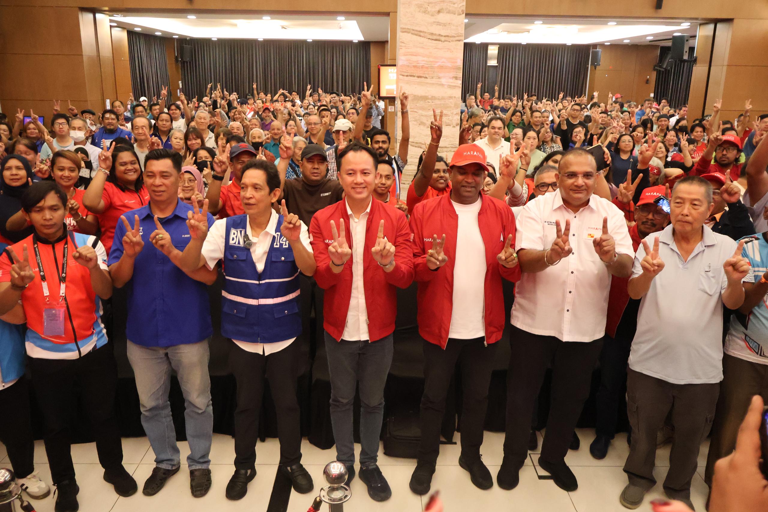 BN dan PH bekerjasama demi kemenangan Moyog