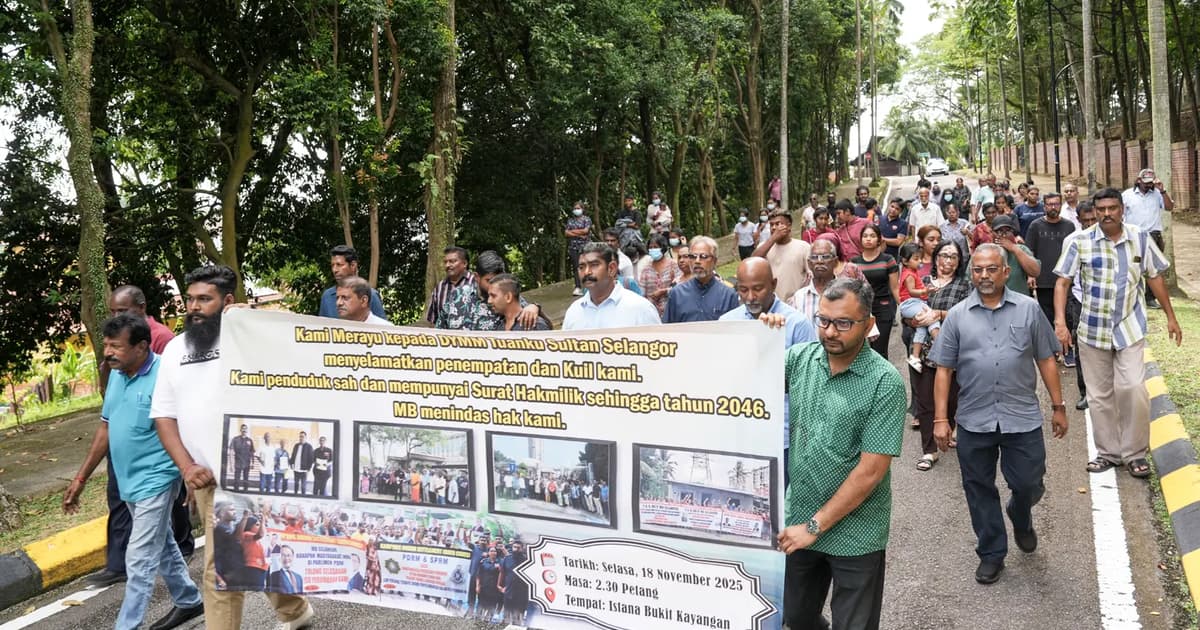 Batu Caves residents plead for royal protection from imminent eviction