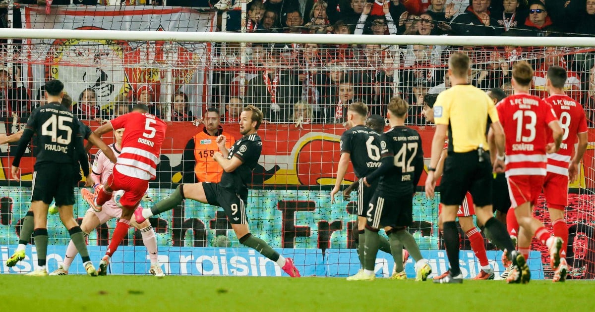 Bayern's record streak ends with Union draw