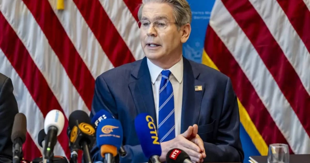 Bessent says Trump’s US$2,000 cheques would need congress vote