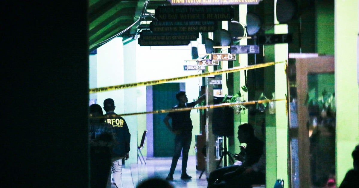 Blasts at Indonesia school mosque injure more than 50