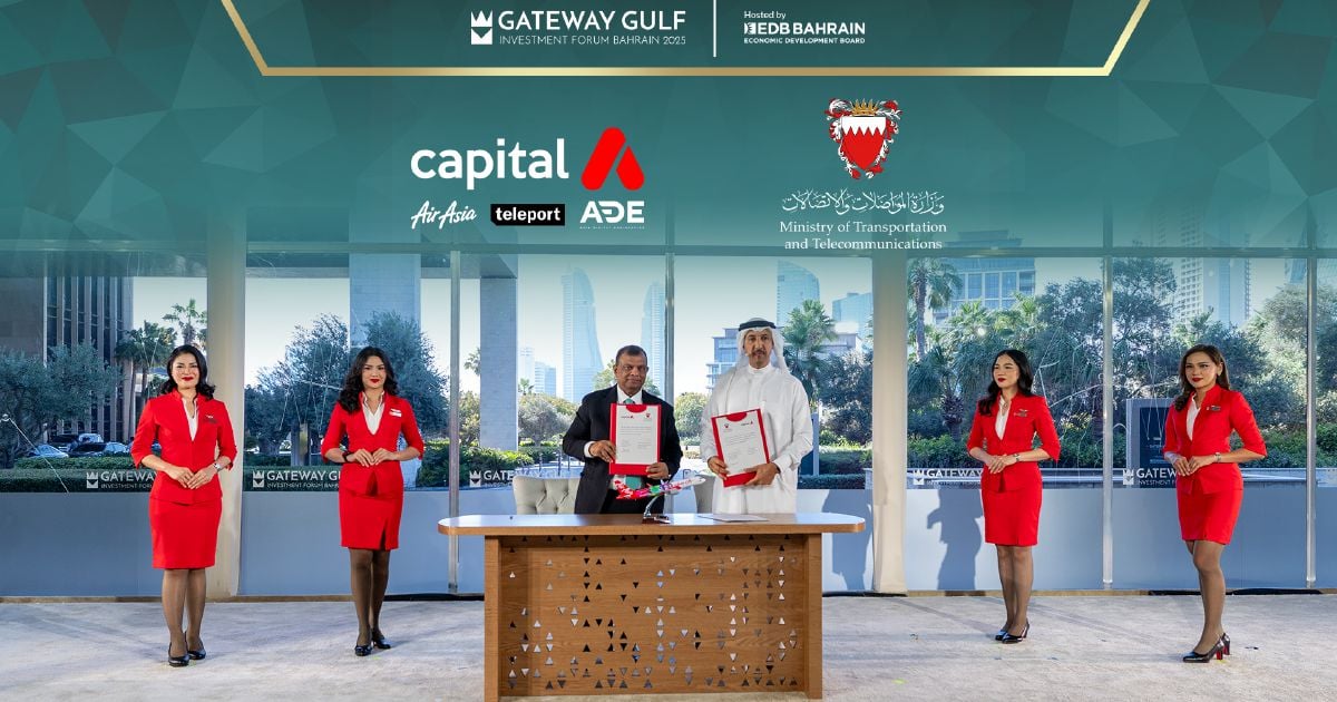 Capital A inks deal to make Bahrain AirAsia's Middle East base