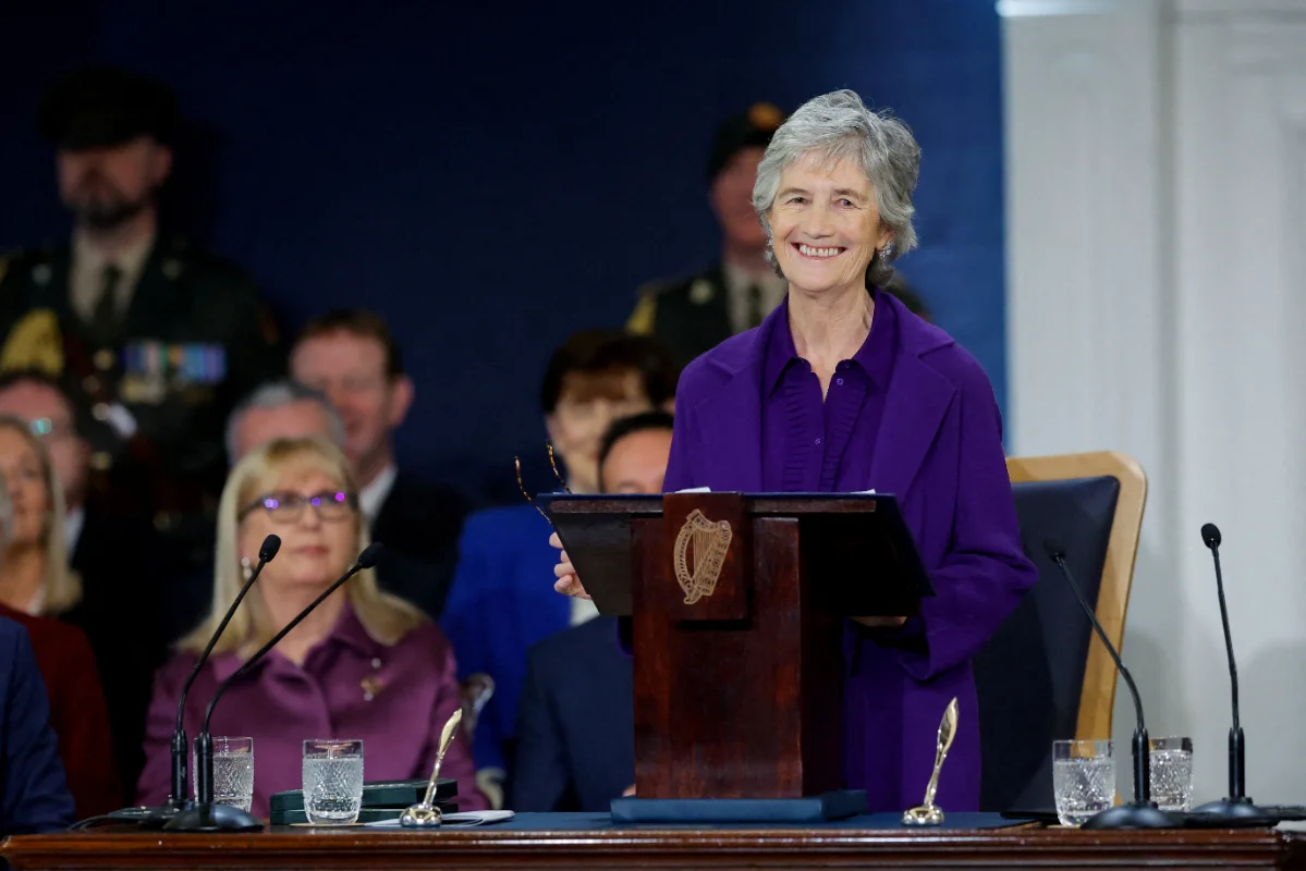 Catherine Connolly becomes Ireland's 10th president