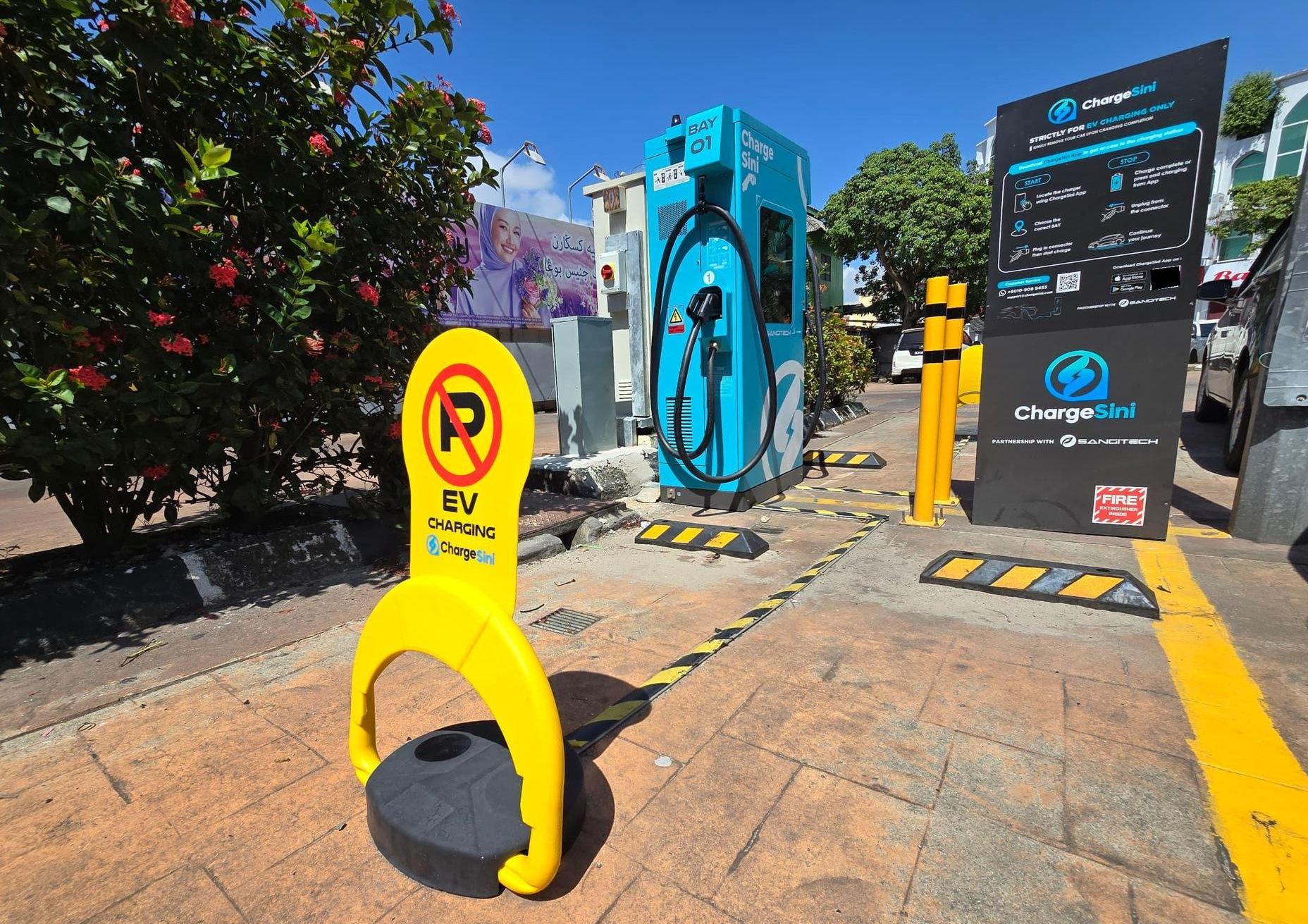 ChargeSini extends Idle Fee grace period from 15 to 30 minutes, penalty starts from RM1 per 5 minutes