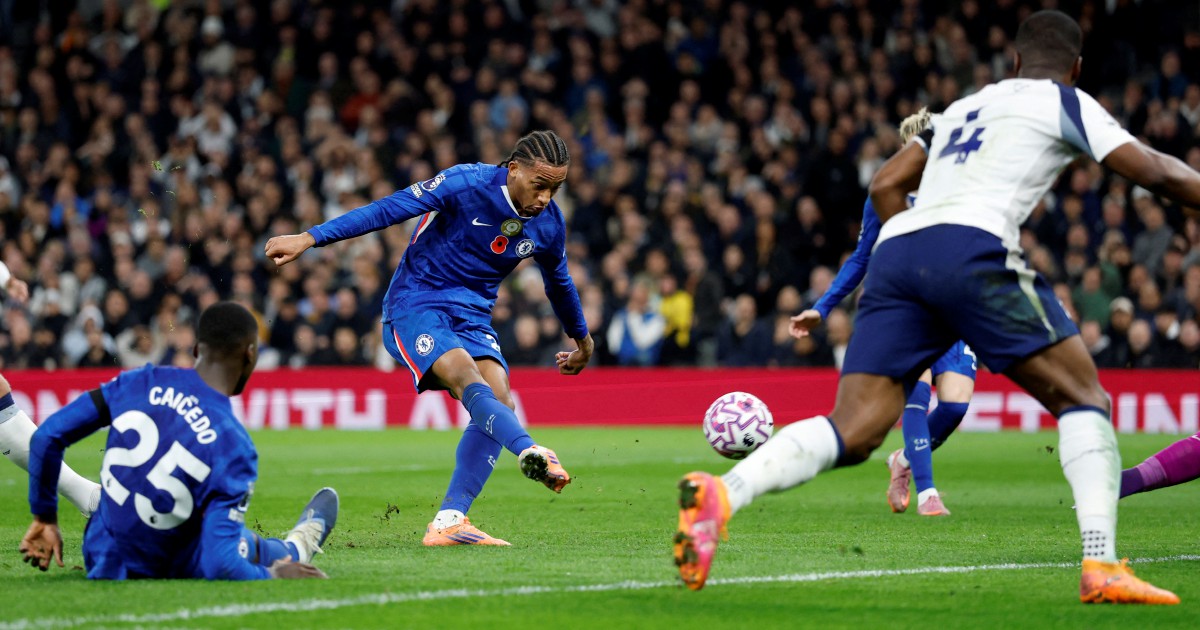 Chelsea's Maresca says he never doubted Joao Pedro after winner at Spurs