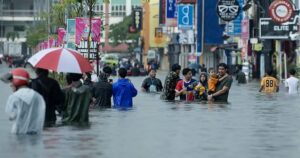 Coastal areas mainly hit by first wave of Kelantan flash floods