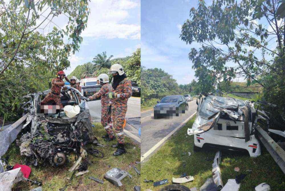 Couple perishes, baby girl hospitalised in Kota Tinggi crash