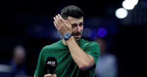 Djokovic in tears after tribute to late coach Pilic in Athens