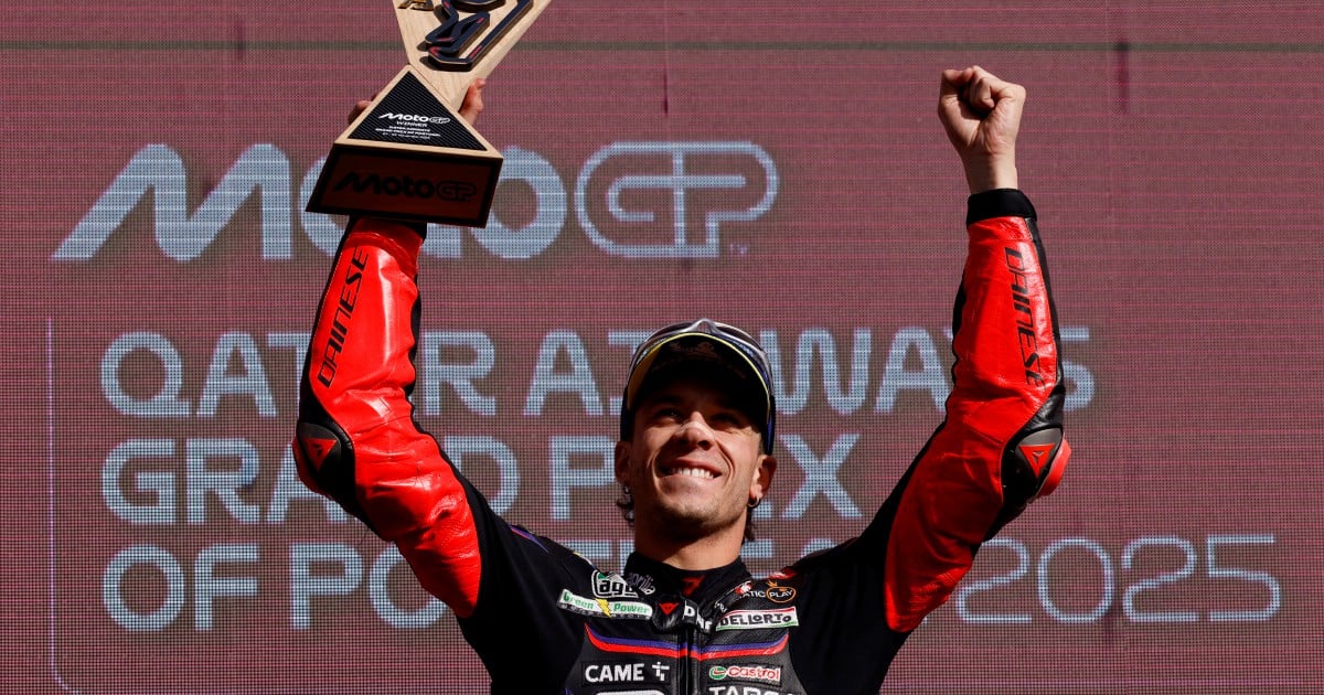 Dominant Bezzecchi wins Portuguese MotoGP