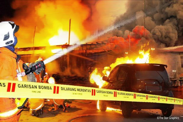 Elderly man burnt to death in house fire in Sarikei