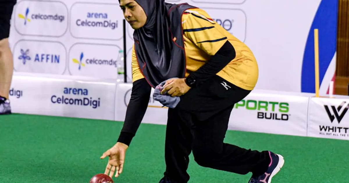 Emma wins women’s singles at World Cup Lawn Bowls