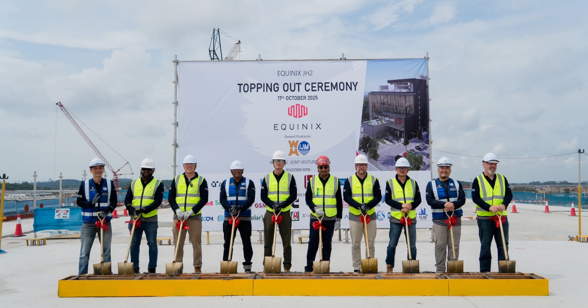 Equinix hits milestone on RM953mil Johor data centre, to complete by Q3 2027
