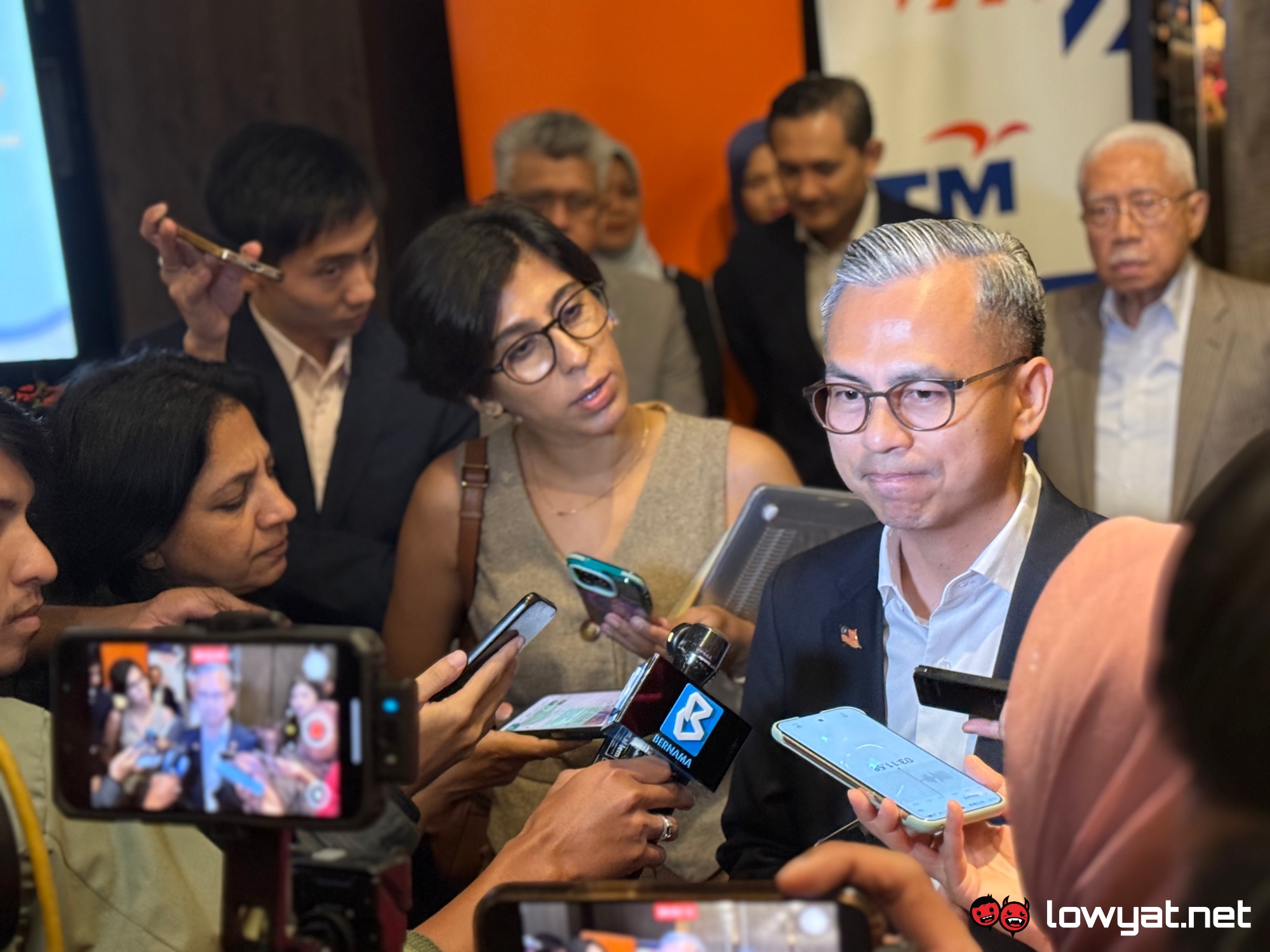 fahmi fadzil communications ministry file photo