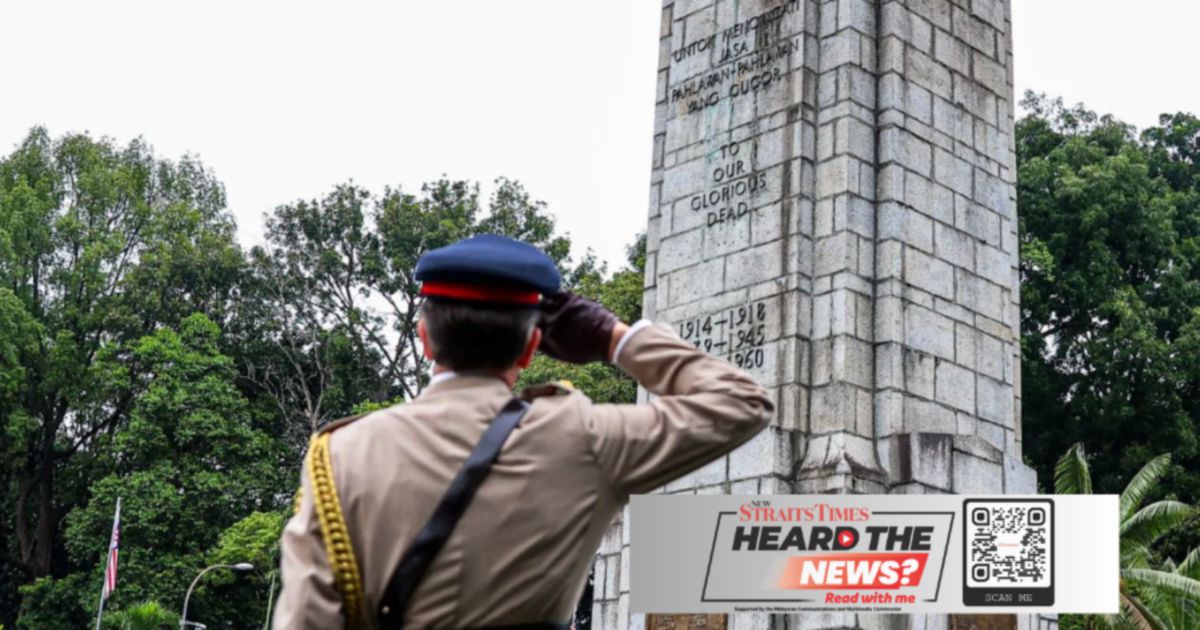 Fallen heroes remembered at Tugu Negara