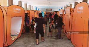 Families forced back to evacuation centre as floodwaters rise in Kelantan