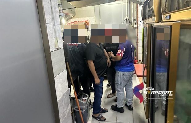 Foreigners detained for working illegally in JB eateries