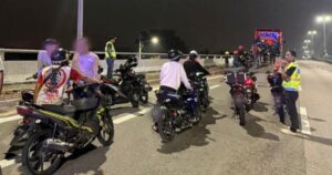 Four detained for reckless riding on LDP; 56 summonses issued