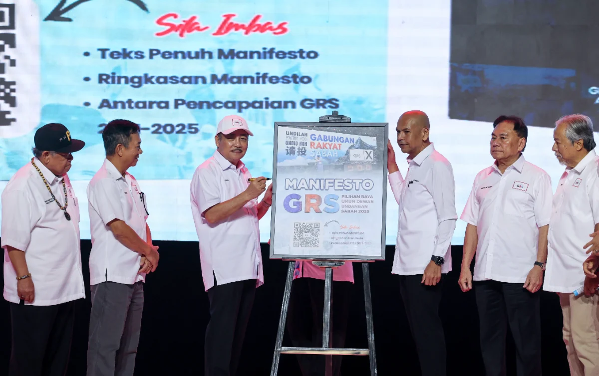 GRS lancar manifesto 'Rumah Kita, Kita Jaga' untuk PRN Sabah