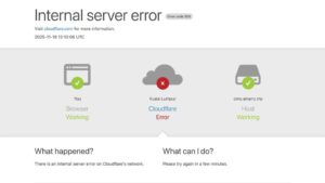 Gangguan Ke Atas Cloudflare Semalam Bukan Disebabkan Serangan Siber