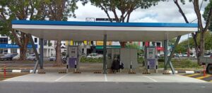 Gentari x SEB turns on two 180kW DC Chargers in Miri