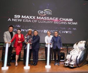 Gintell unveiled the S9 MAXX Massage Chair, the limited-edition Stitch neck massager and the Disney and Marvel Premiere Collection showcase at Glasshouse at Seputeh.