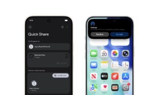 Google enables AirDrop file sharing on Android