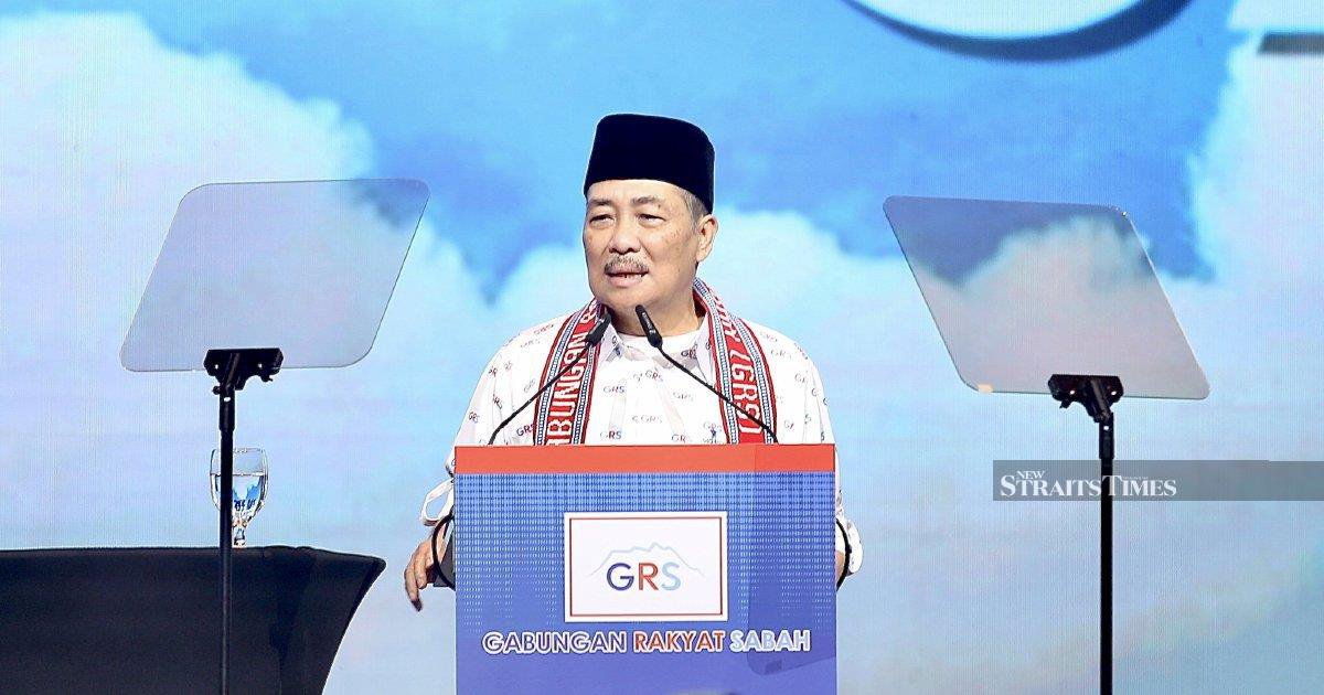 Hajiji: GRS will not go "free for all" in Sabah GE, candidacy settled