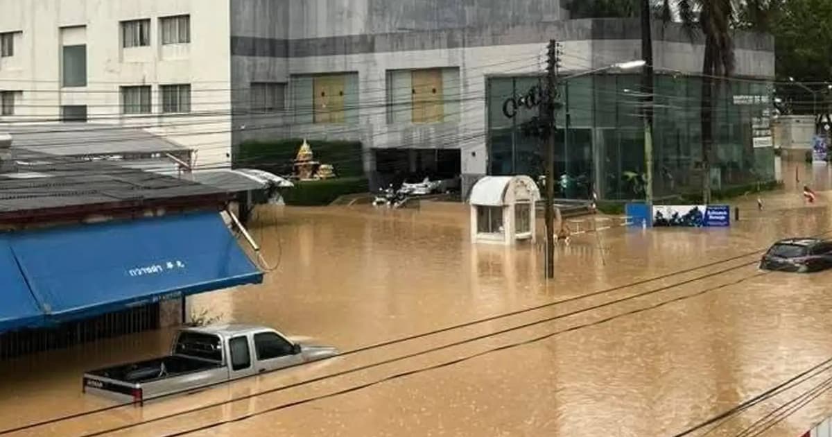Heavy rain expected to continue in flood-hit Hatyai