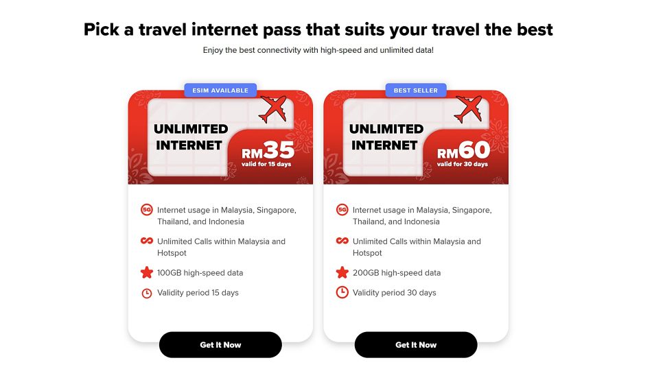 Hotlink Travel SIM Kini Dinaik Taraf Dengan Kelajuan Tanpa Had Dan FUP Lebih Tinggi