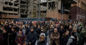 Hundreds demonstrate against Trump son-in-law project in Belgrade