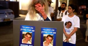Israel confirms remains returned are of officer Goldin, killed in 2014 Gaza war